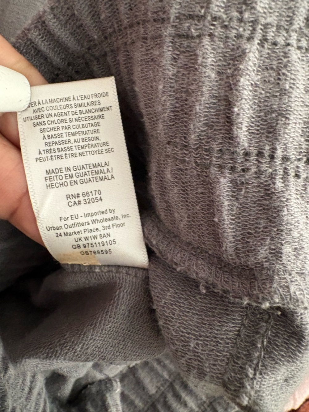 Free People Movement Gray Drawstring Jogger Pants S - Picture 8 of 9